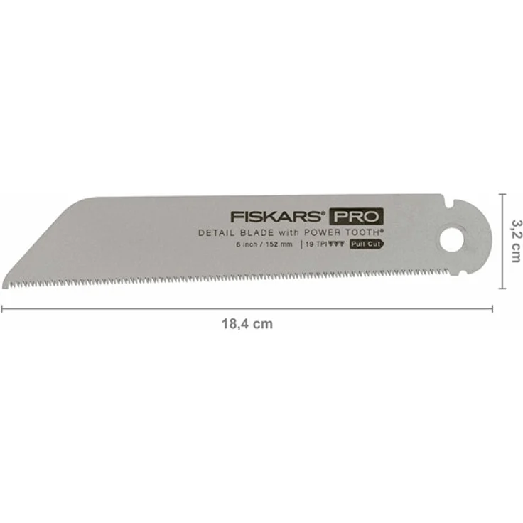 Fiskars Pro PowerTooth Zugsägeblatt 25 13TPI 1062942 – Bild 2