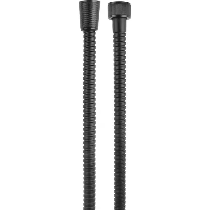 Brauseschlauch Edelstahl 1,5m schwarz schwarz