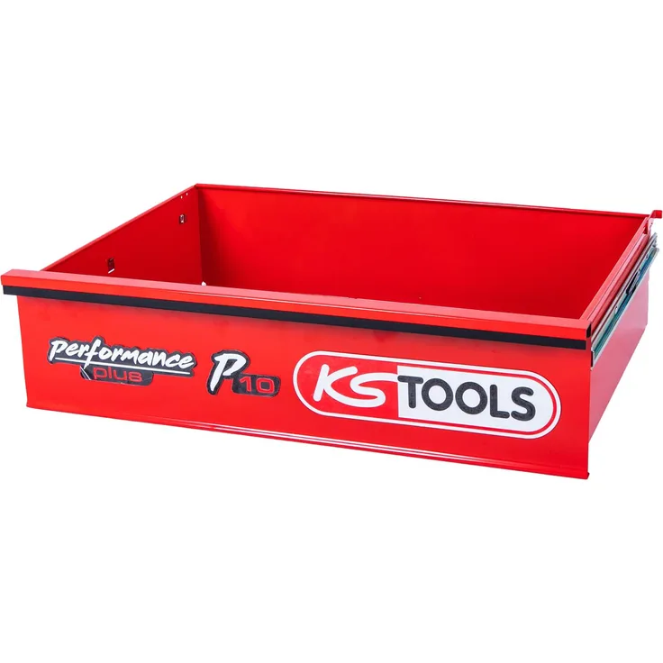 KS TOOLS Werkzeuge-Maschinen GmbH Schublade mit Logo und Kugelführung zu Werkstattwagen P10, 568x398x145 mm (873.0008-R002P)