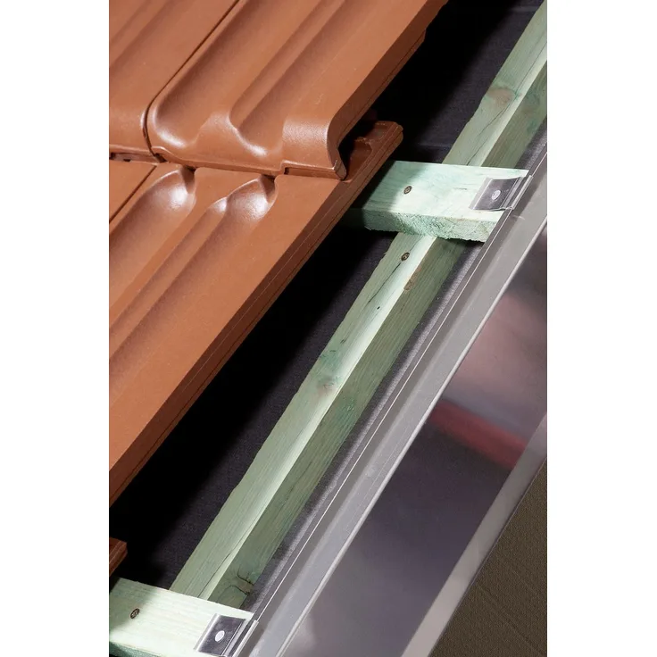 Sarei Hafter für Dachbleche 55 x 30 x 4 mm 10 Stk. natur