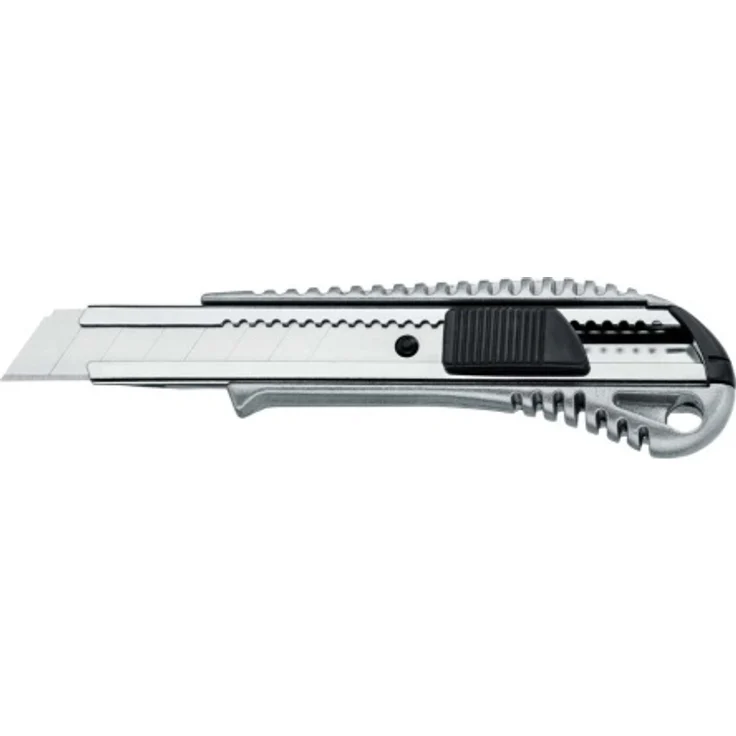 Scorprotect ® Abbrechmesser Cuttermesser Aludruckguss 18 mm mit Metallführung – Bild 1