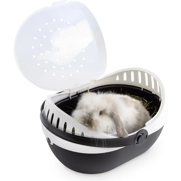 Nobby Transportbox Nager ELMO large 36 x 28 x 22 cm, schwarz