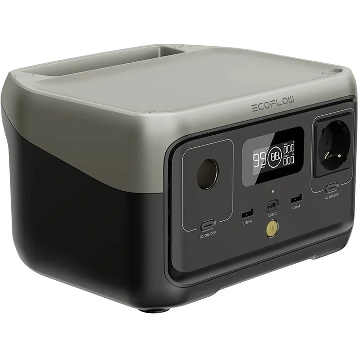 EcoFlow RIVER 2 Power Station Solar Generator Akkukapazität 256 Wh max. Leistung 0,6 kW Dauerleistung 0,3 kW – Bild 2
