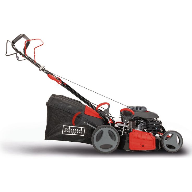 Scheppach Benzin-Rasenmäher MS225-53 mit Radantrieb - 7PS | 53 cm Schnittbreite | Reinigungsfunktion | 65 Liter Fangkorb | Stahlgehäuse | 7-stufige Höhenverstellung | Mulchfunktion | Seitenauswurf – Bild 2