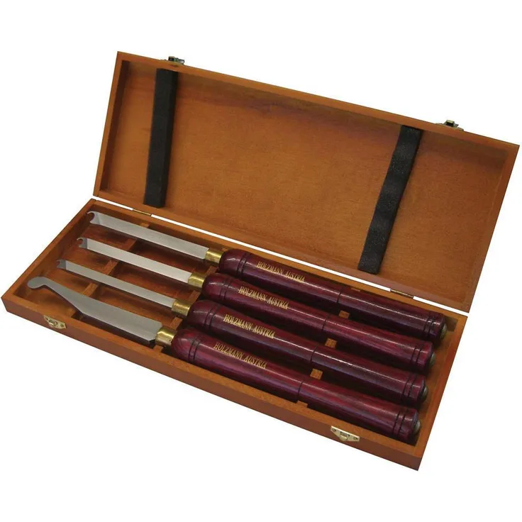 HOLZMANN 4 HSS Ringdreheisen ADSRS ADSRS4TLG Ring Drechseleisen Set Drechselbank