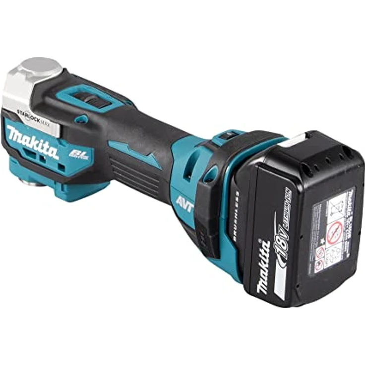 Makita DTM52T1JX2 18V LXT Akku-Multifunktionswerkzeug 1x Akku 5,0 Ah, 44-tlg. Zubehör-Set im MAKPAC – Bild 4