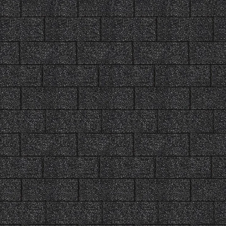 Karibu Dachschindeln Rechteck schwarz 3 qm – Bild 1