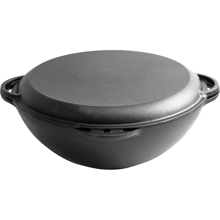 SANTOS Kazan mit Deckel 28,2 x 32 x 11,5 cm, Gusseisen
