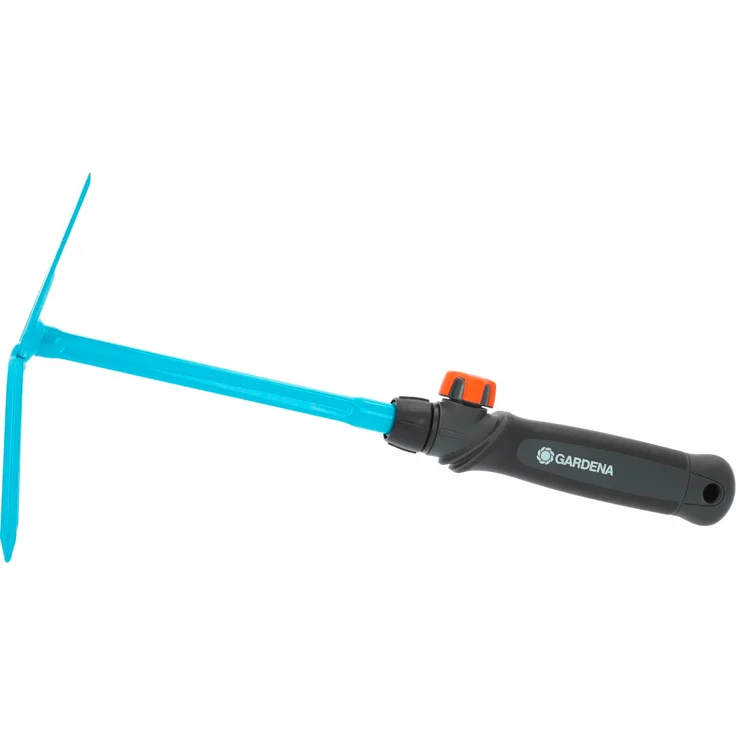 GARDENA combisystem-Kleinhäckchen: 3-Zinken-Doppelhacke zum Lockern-Lüften und Jäten des Bodens, Arbeitsbreite 6.5 cm, ergonomischer Griff, Korrosionsschutz (8915-20) – Bild 2