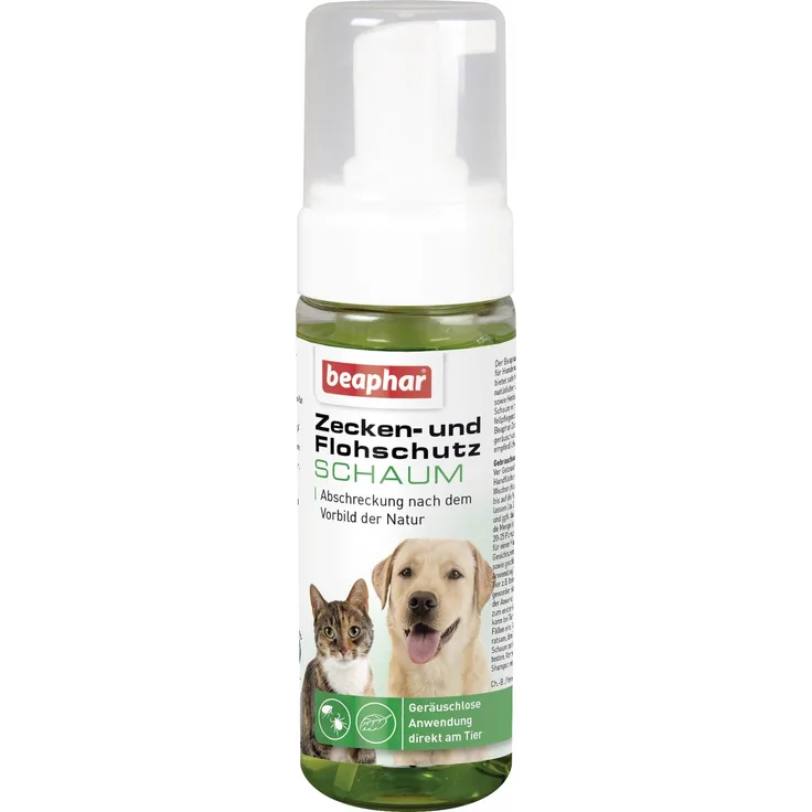 Beaphar Zecken- und Flohschutz Schaum 150 ml