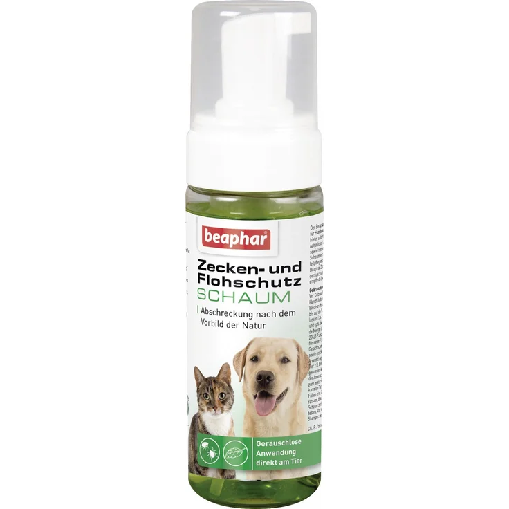 Beaphar Zecken- und Flohschutz Schaum 150 ml – Bild 1