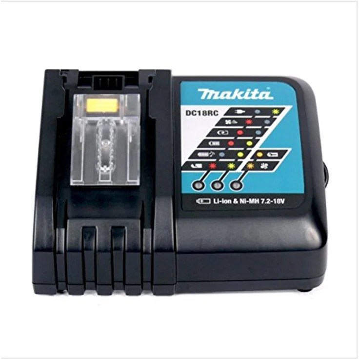 Makita BL1860B Akku-Set Li-Ion 18V LXT 6 Ah mit Ladestandsanzeige 2 Akku mit Ladegerät – Bild 5