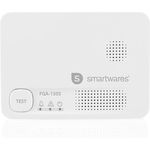 Smartwares FGA-13051 Gasmelder inkl. 5 Jahres-Batterie batteriebetrieben detektiert Kohlenmonoxid