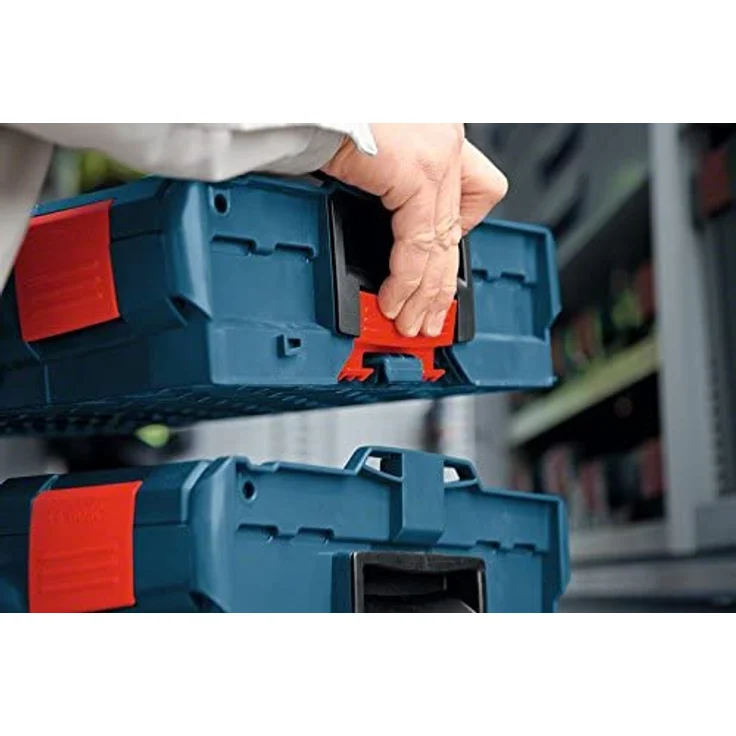 Bosch L-BOXX 136 Werkzeugkoffer (2608438692) Kunststoff, blau, stapelbar – Bild 3