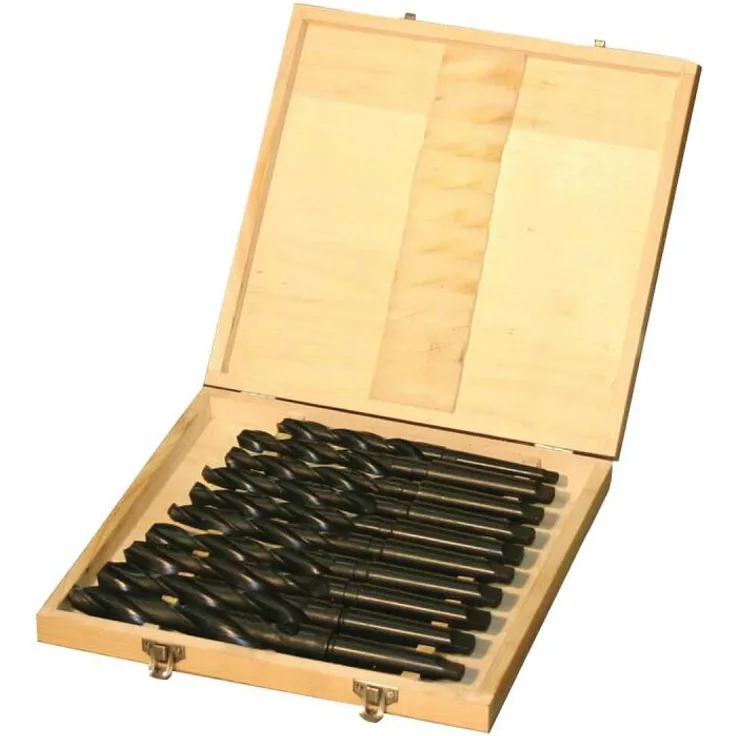 Holzmann Maschinen HSS Metall-Spiralbohrer-Set 10teilig SPSMK2 MK2 1 Set (SPSMK2)