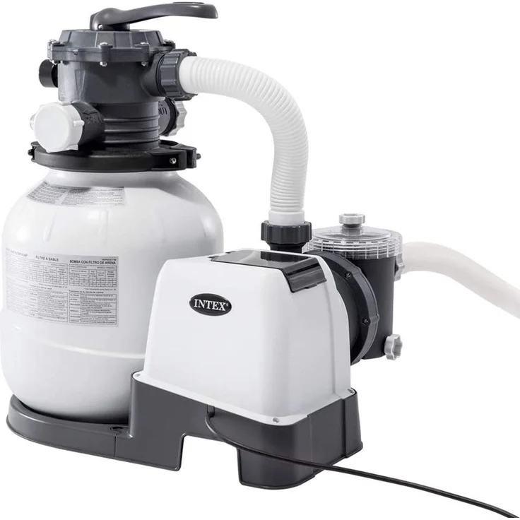 Intex 26646 Sandfilter Filterpumpe Filterkessel für Pool 7,9m³/h 7.900 l/h – Bild 1