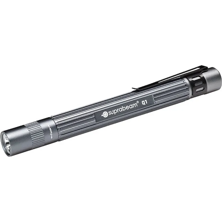 Suprabeam LED Taschenlampe Q1 inkl. Batterie, Arbeitsleuchte Aluminium-Gehäuse