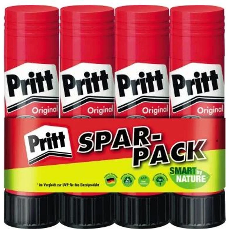 Pritt Klebestift 22g PK6MP 4St. - Preisvergleich – Bild 1