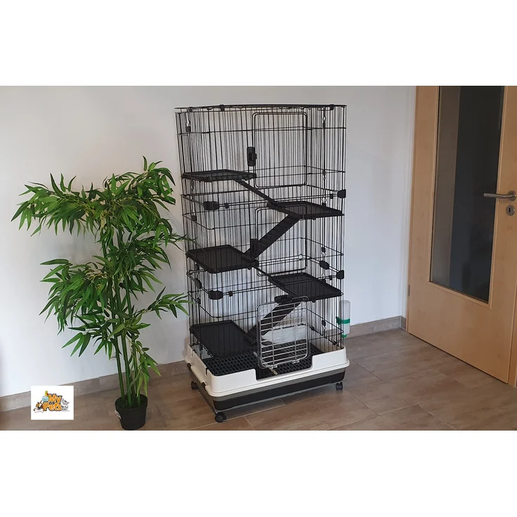 Nagervoliere BIG CAGE XXXL Nagerkäfig Käfig Voliere Metall Nager Meerschweinchen - Preisvergleich – Bild 1