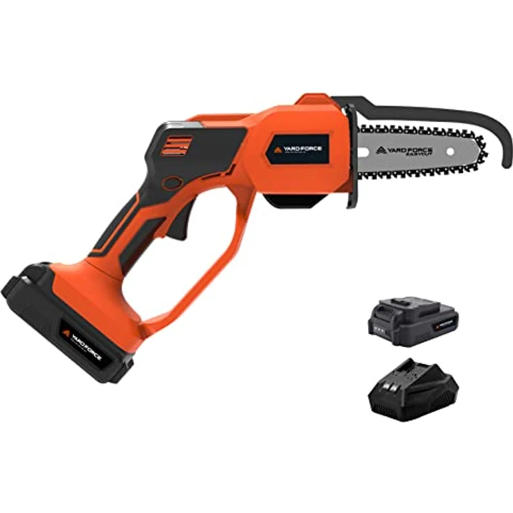 Yard Force LS C13 Akku-Kettensäge 13 cm Schwertlänge (mit Akku 2.0 Ah + Ladegerät) – Bild 1