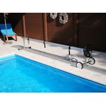Pool Aufrollvorrichtung CARIBIC V2A PRO Aufroller Solarfolie Poolabdeckung Solar