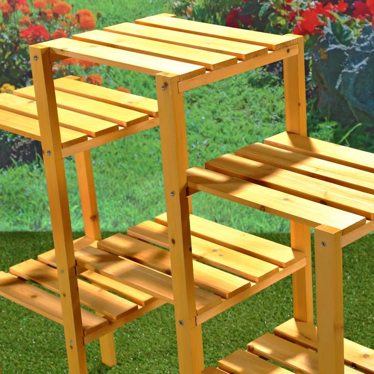 Mucola Blumentreppe mit ver. Etagen Blumenregal – Bild 5