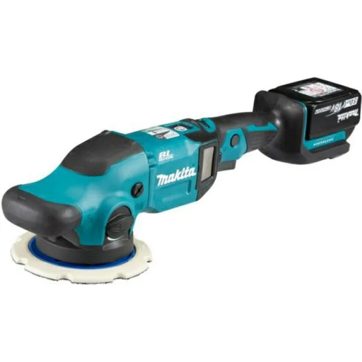 Makita DPO600RTE 18V 150mm 2x5Ah Akku-Exzenterpolierer