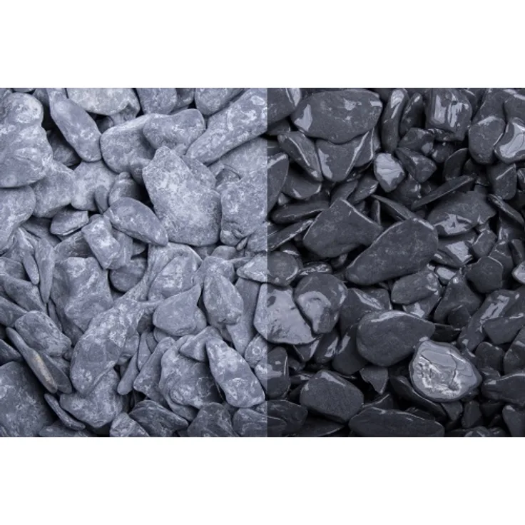 GSH Canadian Slate schwarz getrommelt, 15-30 mm 1000 kg