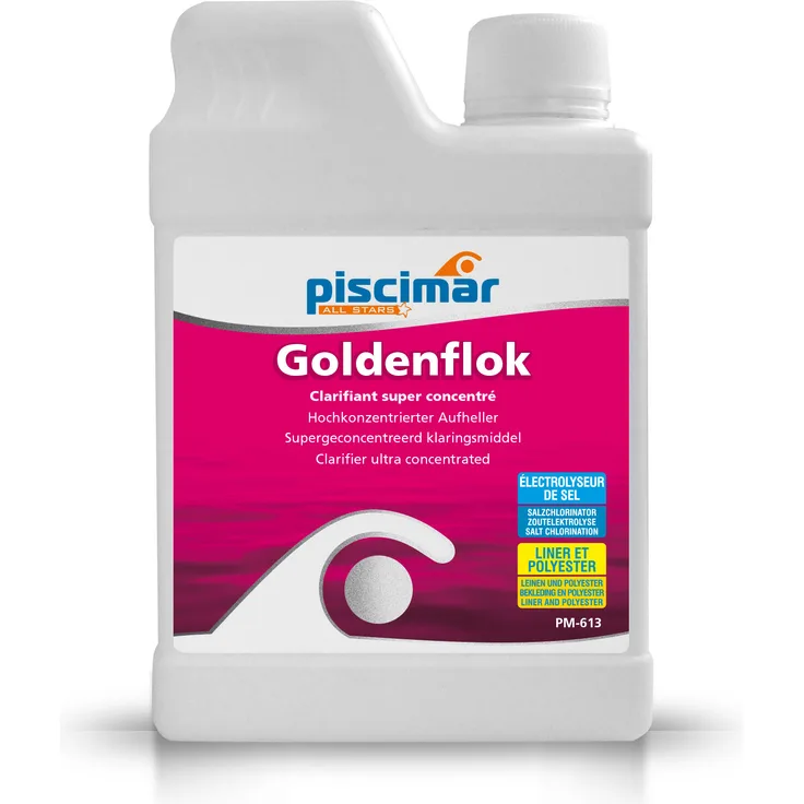 Goldenflok - Flockungsmittel für alle Poolfilter 0,5 kg