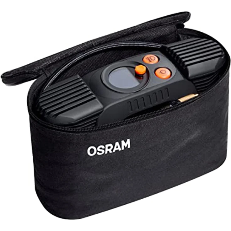 Osram Auto OTI830 Kompressor 5.5 bar Automatische Abschaltung, Digitales Display, mit Arbeitslampe, mit Powerbank-Funktion – Bild 5