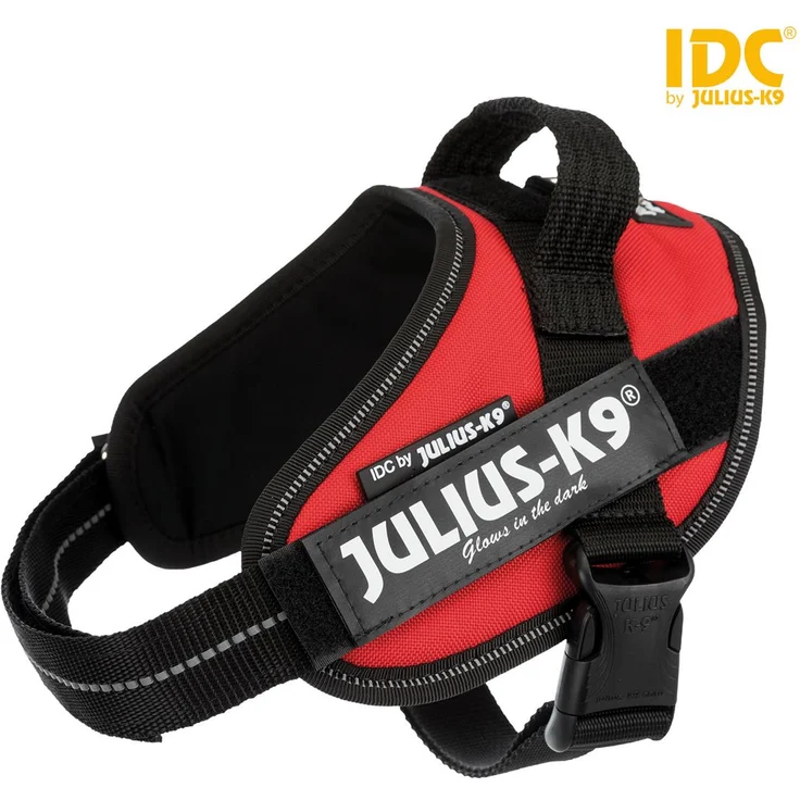 Julius-K9® IDC Powergeschirr Baby & Mini rot Mini (M) – Bild 1