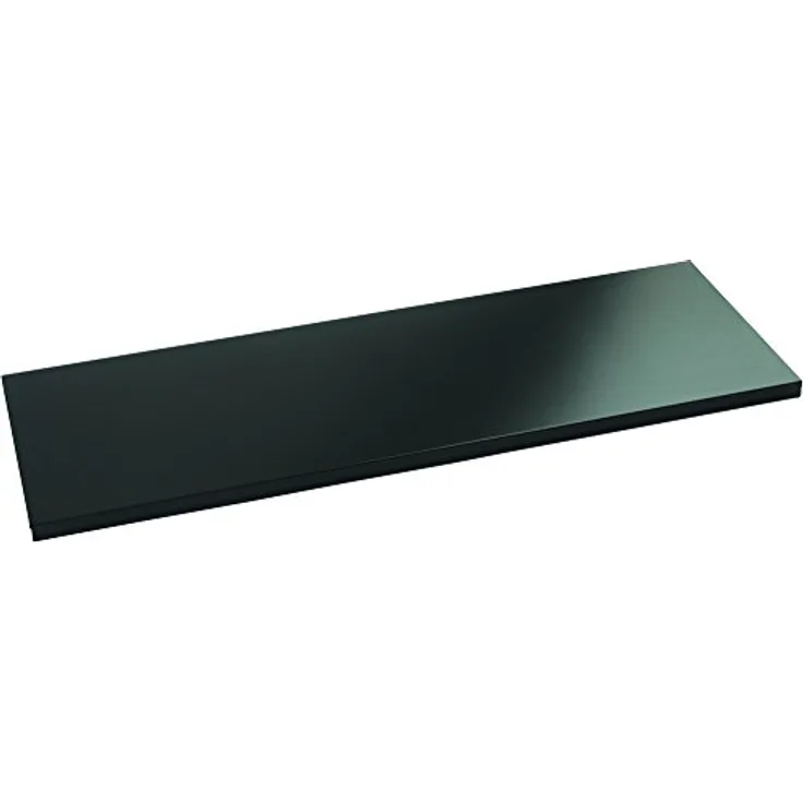 Fachboden mit Lateralhängevorrichtung, für Breite 1200 mm schwarz | - Bisley