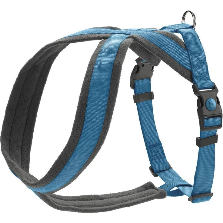 Hunter Hunde-Geschirr London Comfort hellblau M-L