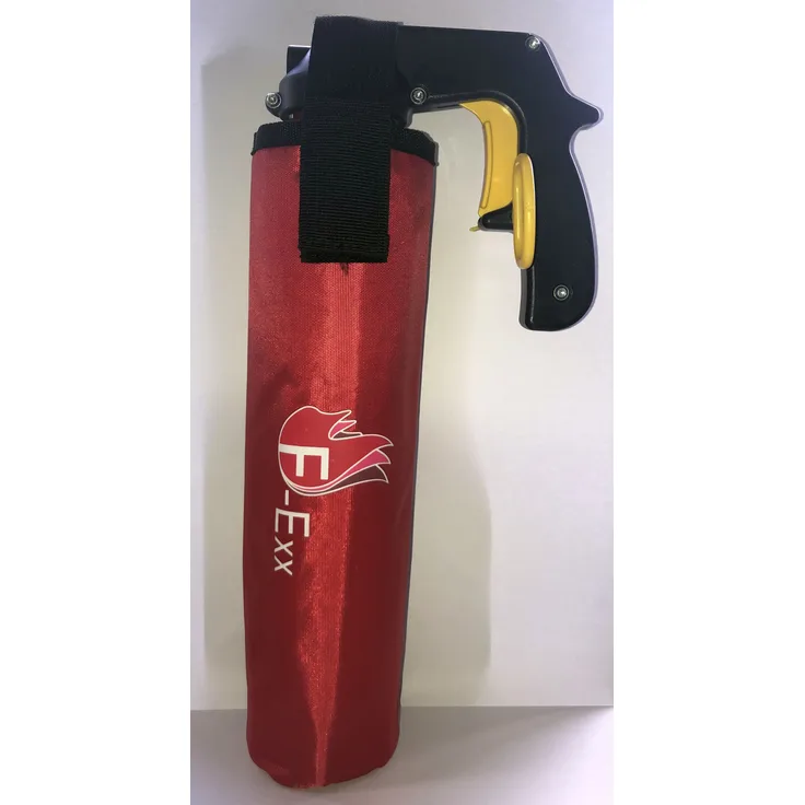 Kfz-Halter Stofftasche mit Kletthalterung für F-Exx 8.0 Feuerlöscher