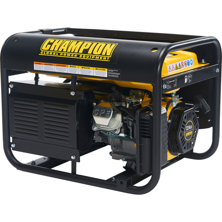Champion Power Equipment mobiles Stromaggregat Benzin 3500 Watt Notstromaggregat – Bild 2