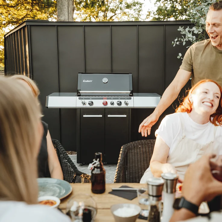 Gasgrill Enders Uniq Pro 3 I Cruster Gas Grill Au??enk??che Dt. Marke – Bild 2