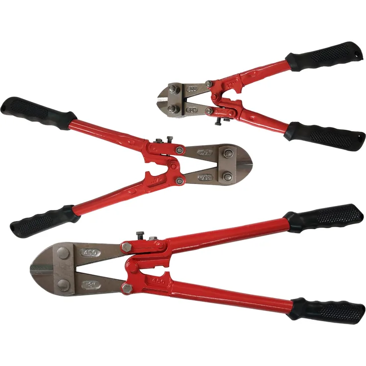 Bolzenschneider Bolzenschere Seitenschneider 300 350 450mm 3 tlg Set