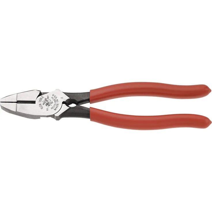 Klein Tools HD213-9NETH Seitenschneider für Bolzengewinde, Hellrot