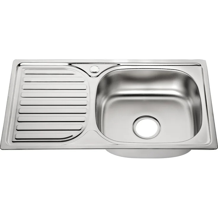 Edelstahlspüle Spülbecken Einbauspüle Küchenspüle Spüle Edelstahl Glatt Küche