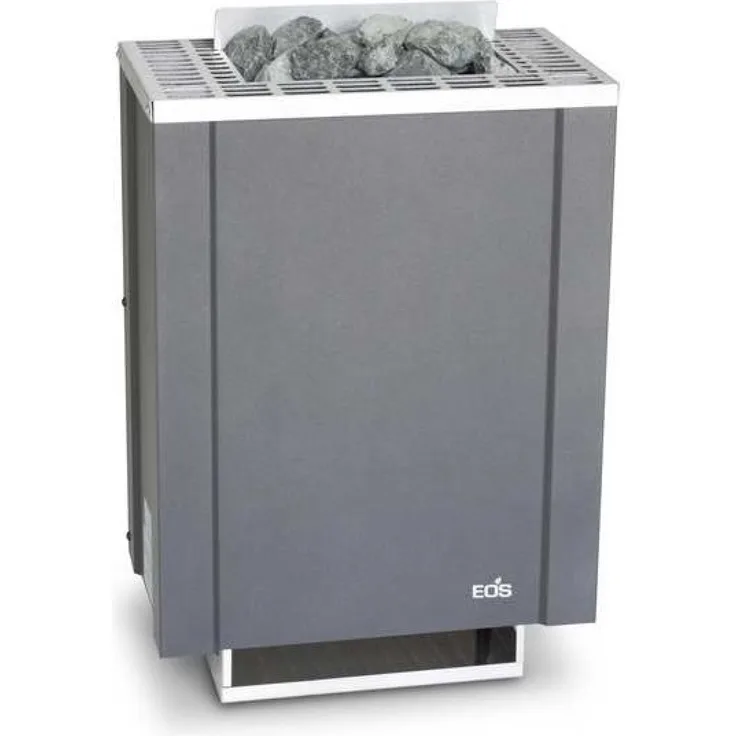Eos Filius 7,5 kW finnischer Saunaofen Wandofen anthrazit perleffekt 94.5033