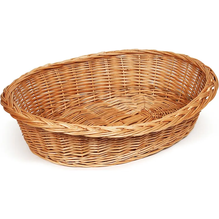 Aumüller Hundekorb aus gesottener Weide 60x45x15cm