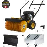 Texas Kehrmaschine Benzin Schneeräumer Laubsammler 60cm Handy Sweep 690TG 3in1