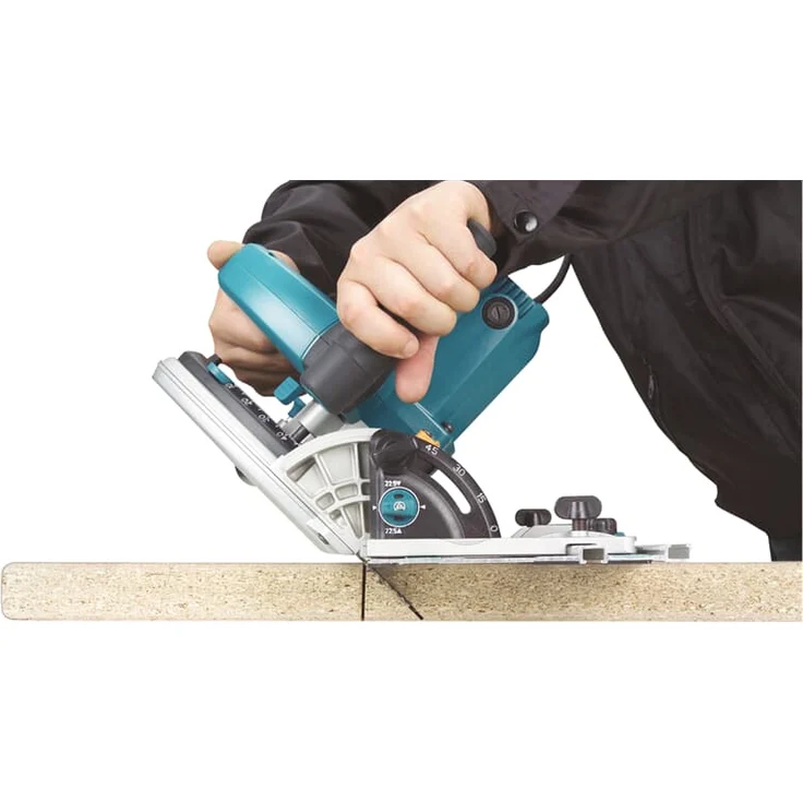 Makita SP6000J 5200 U/min 230V 165 mm 4,4 kg 1300W 48° Tauchsäge mit Makpac, Montagewerkzeug, Sägeblatt, Führungsschiene – Bild 7