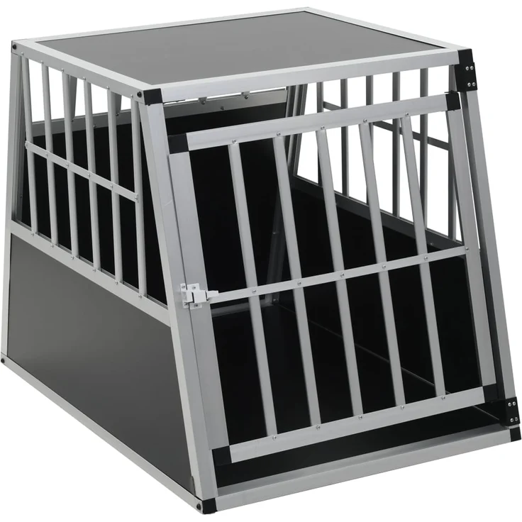 vidaXL Hundetransportbox mit Einzeltür 65 x 91 x 69,5 cm – Bild 2