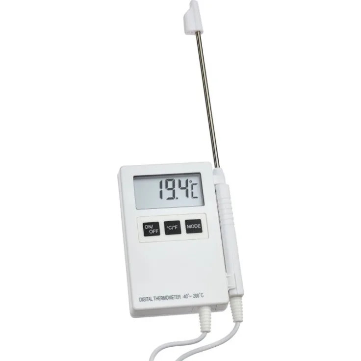 TFA Dostmann Kat.Nr. 30.1015 Einstichthermometer Messbereich Temperatur -40 bis 200°C Fühler-Typ NTC HACCP-konform