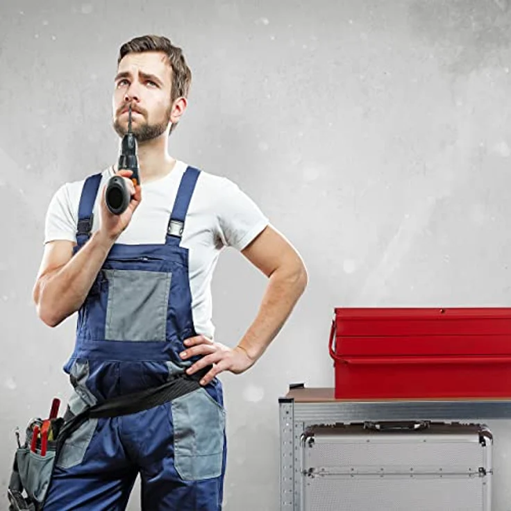 Schwerlastregal verzinkt, Traglast 280kg, 157x80x40 cm, 4 Böden, zum Stecken, Stahl, Lagerregal Keller, silber – Bild 5