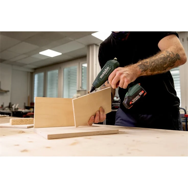 Metabo Akku Heißklebepistole HK 18 V LTX 20 Ø11 mm ohne Akku/Ladegerät Karton – Bild 5