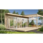 Vitavia Anlehngewächshaus Athena 8600 ESG/HKP, Weiss