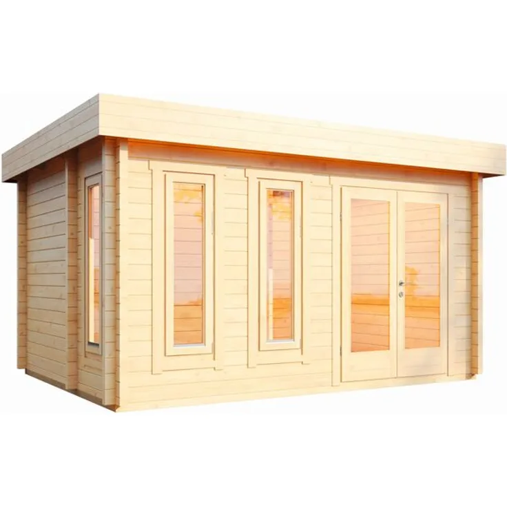 Wolff Finnhaus Saunahaus de luxe Eurika 70 440x320 cm