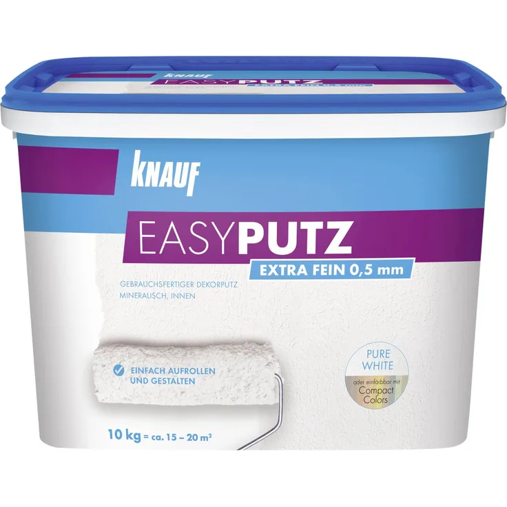Knauf EasyPutz 0.5 mm extra fein schneeweiß - 10 kg